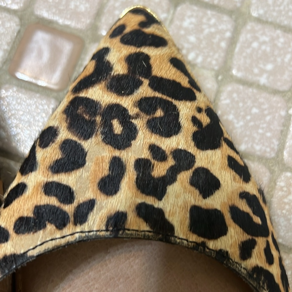 Steve Madden calf hair leopard shoes size 9.5 - Picture 3 of 7